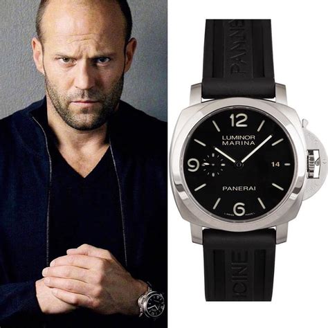 jason statham panerai submersible|Jason Statham / WATCHES IN MOVIES / Tag Heuer, IWC, Panerai.